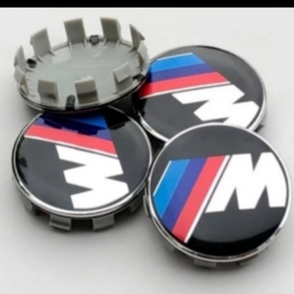 4 BMW M series rim Center Caps 56mm Or 68mm